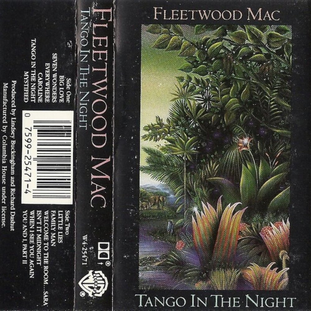 Fleetwood Mac ‎– Tango In The Night Audio Cassette Tape